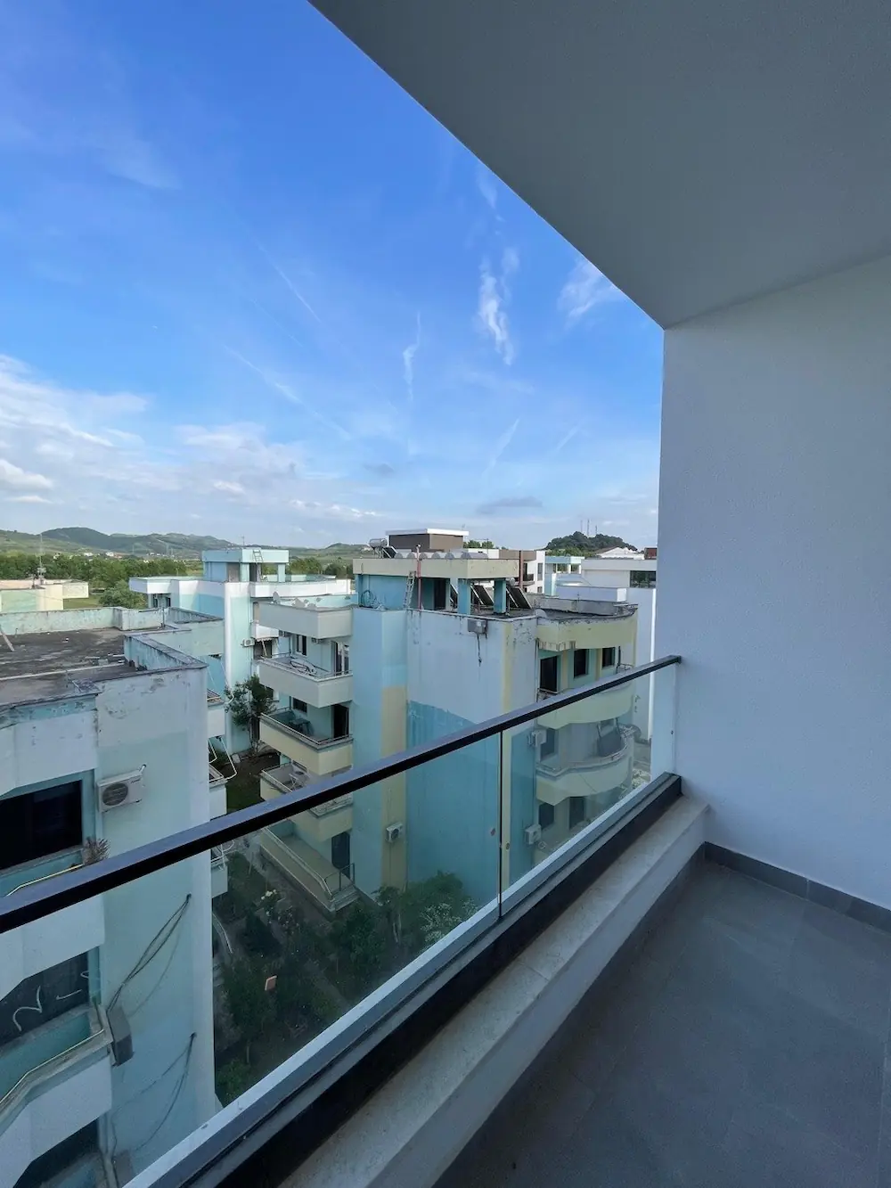 Piękny widok na góry z okien apartamentu Lumia Green